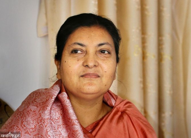 राष्ट्रपति भण्डारीको सच्चिन नचाहने प्रवृत्ति