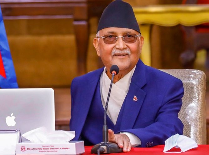 प्रधानमन्त्री ओलीद्धारा मन्त्रिपरिषदको् बैठक आह्वान