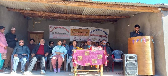 साईपालमा आज देखि स्वास्थ्य शिविर सञ्चालन   उत्तमकुमार थापा बझाङ