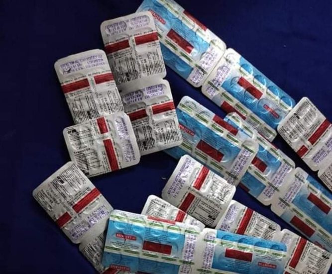इलाका प्रहरी कार्यालय बहादुरगंज द्वारा लागु औषध बरामद