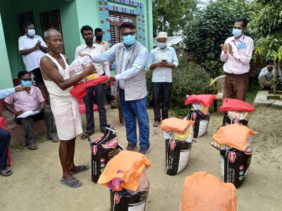 चार सय बाढी पीडित परिवारलाई असल छिमेकीको राहत