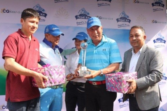 सिजी गल्फ टुर्नामेण्टको उपाधि राजेन्द्र  गौचनलाई